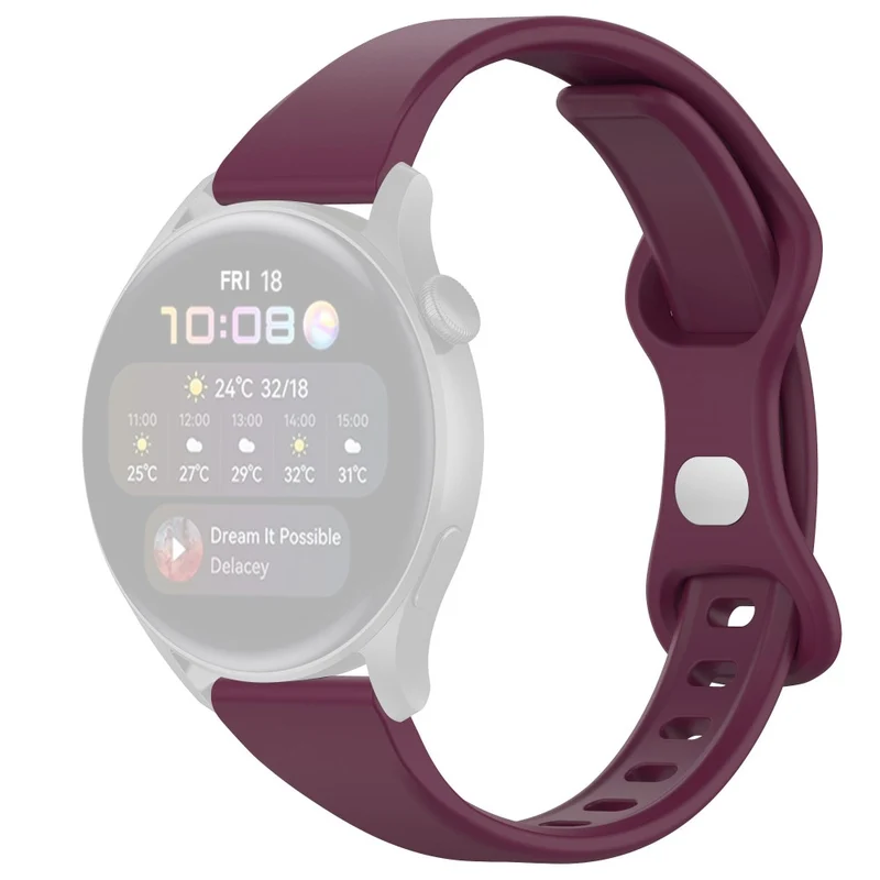 22mm silicone strap for Huawei watch