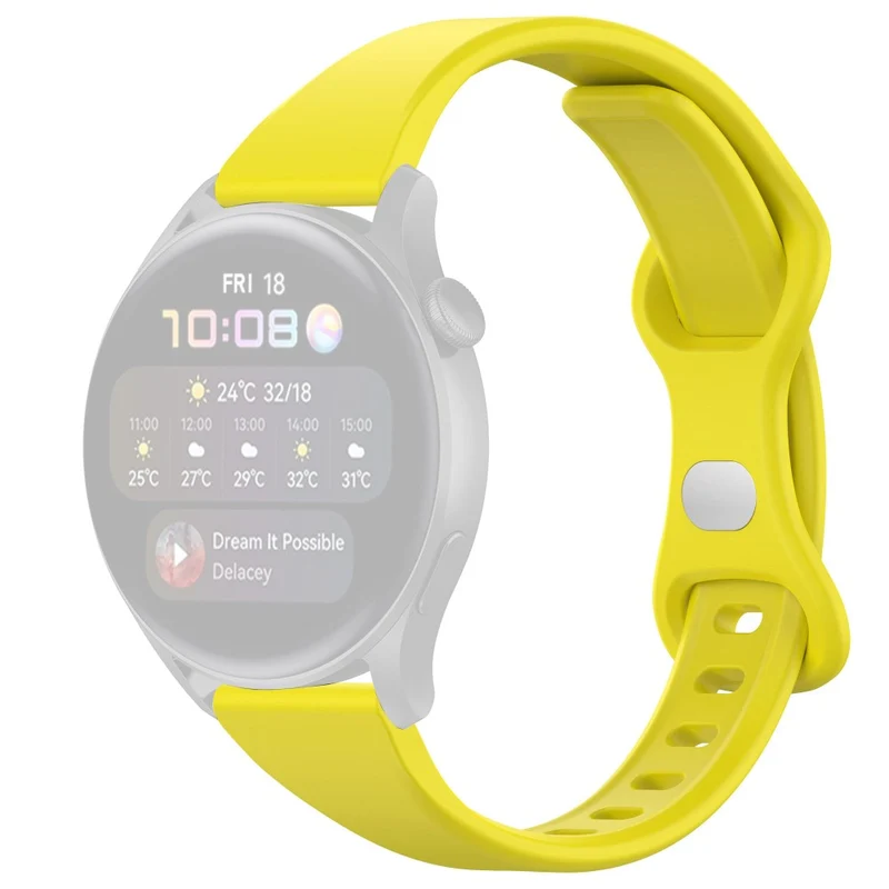 22mm silicone strap for Huawei watch