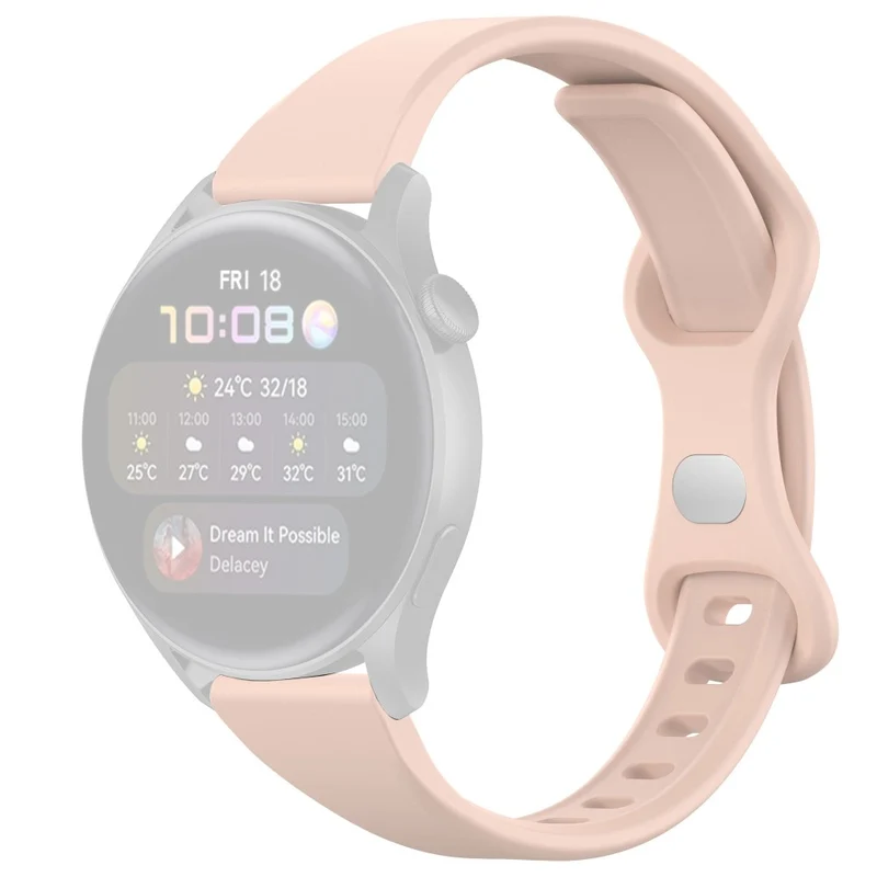 22mm silicone strap for Huawei watch