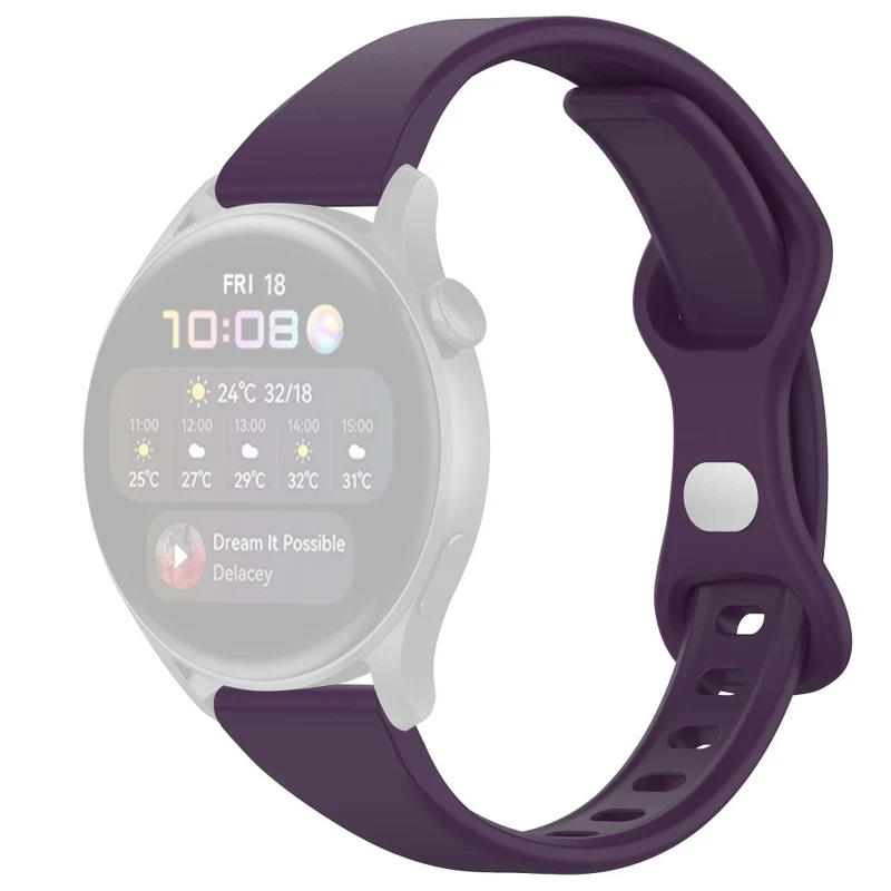 22mm silicone strap for Huawei watch