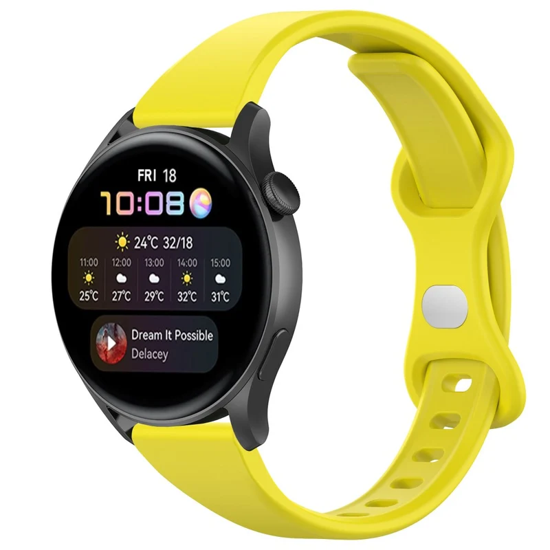 22mm silicone strap for Huawei watch