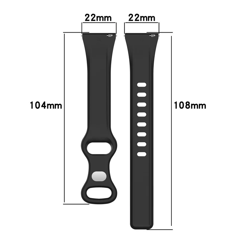 22mm silicone strap for Huawei watch