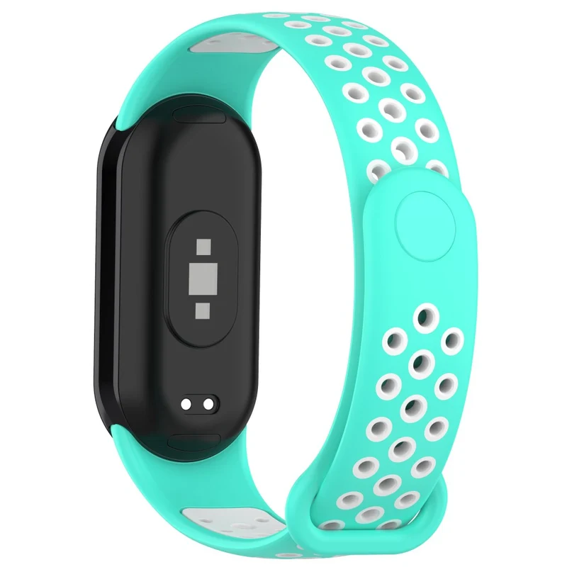 Xiaomi Smart Band 8 dual-color silicone strap - Midnight Blue / White