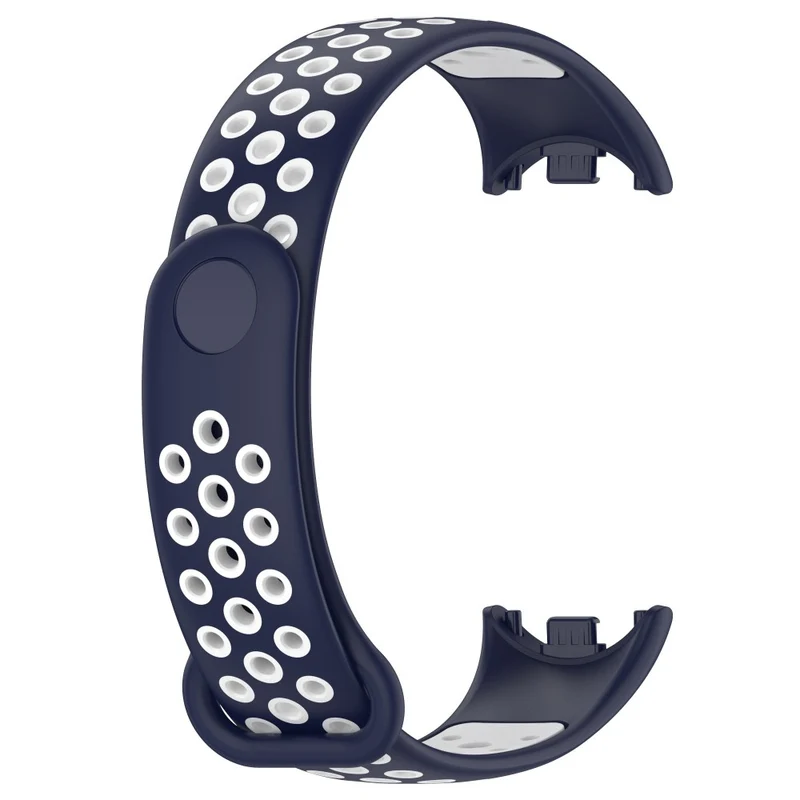 Xiaomi Smart Band 8 dual-color silicone strap - Midnight Blue / White