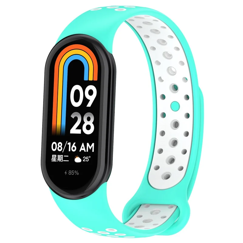 Xiaomi Smart Band 8 dual-color silicone strap - Midnight Blue / White