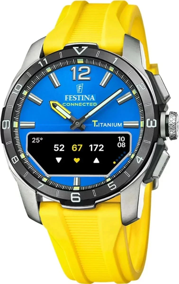 Festina Connected D F23000/8 Herrenuhr • Titanium-Gehäuse • Saphirglas