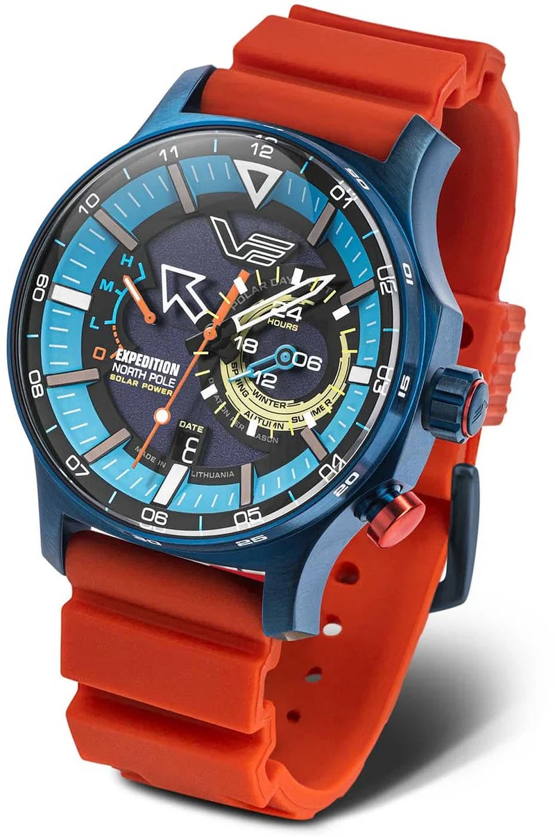 Vostok Europe Expedition North Pole-1 VS57-595D736 Herrenuhr • Solar-Antrieb • 20 atm
