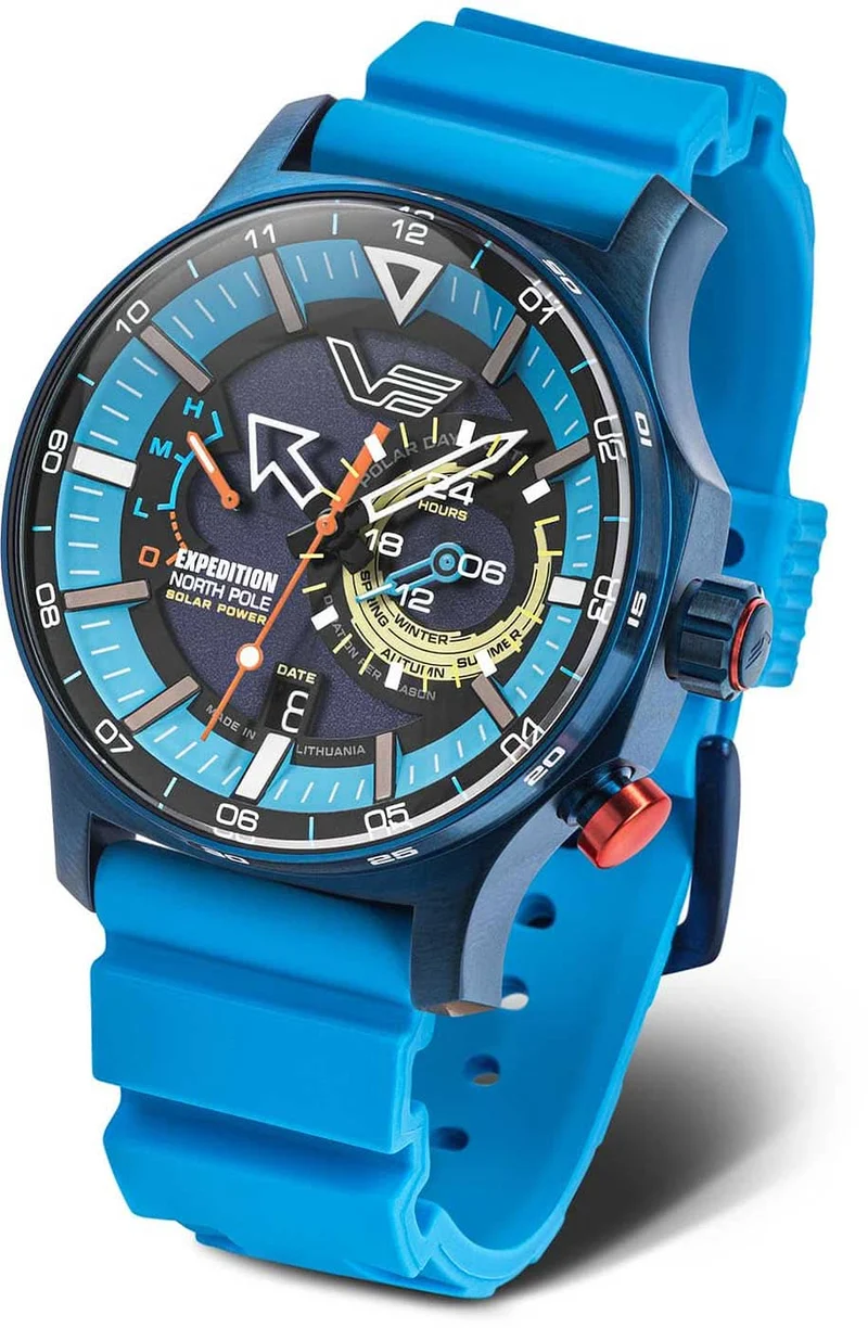 Vostok Europe Expedition North Pole-1 VS57-595D736 Herrenuhr • Solar-Antrieb • 20 atm