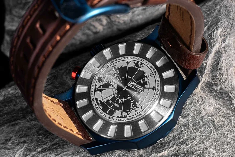 Vostok Europe Expedition North Pole-1 VS57-595D736 Herrenuhr • Solar-Antrieb • 20 atm