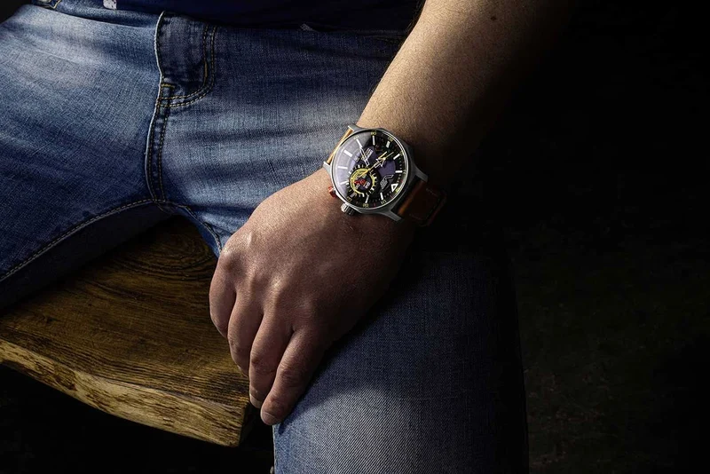Vostok Europe Expedition North Pole VS57-595A735 Herrenuhr • Solar-Antrieb • K1 Sicherheitsglas