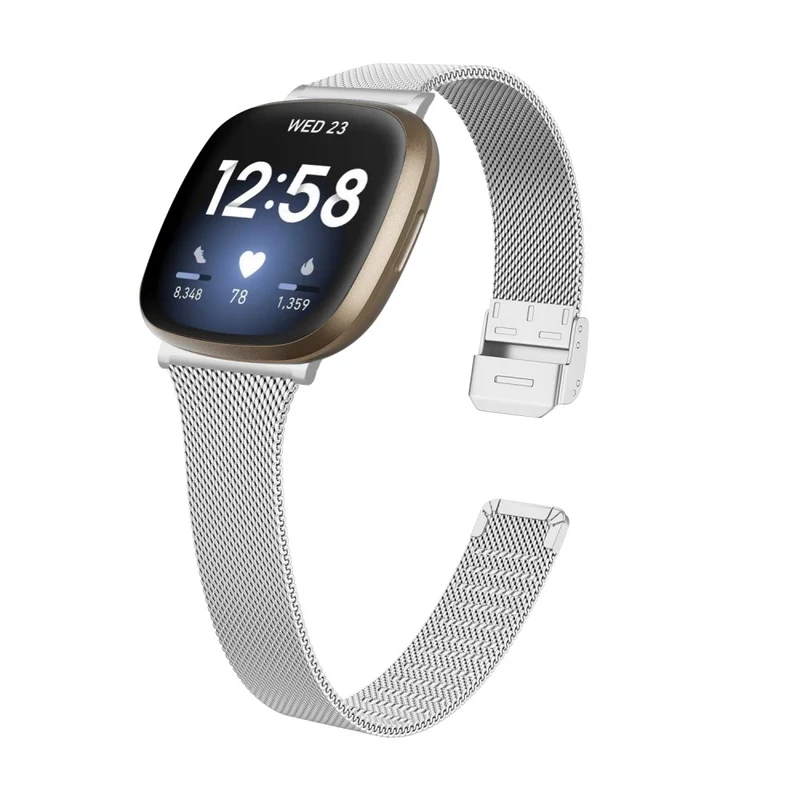Milanese stainless steel strap for Fitbit Sense 2 / Versa 4