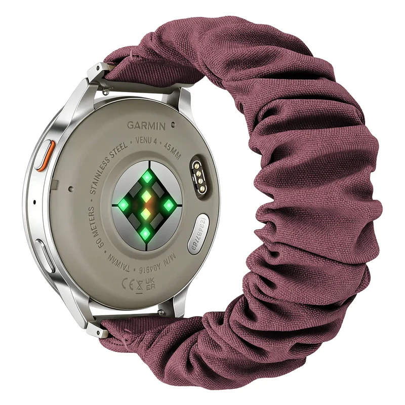 Garmin Vivomove Sport Scrunchie Armband (Mauve)