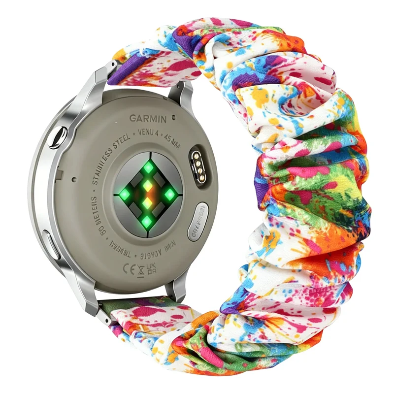 Garmin Forerunner 165 Scrunchie Armband (Tie-Dye)