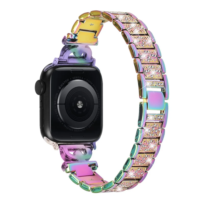 Apple Watch Series 8 (41mm) rhinestone décor stainless steel strap