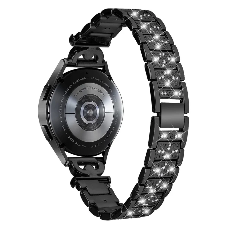 Samsung Galaxy Watch 6 / 6 Classic / 5 / 4 rhinestone stainless steel strap