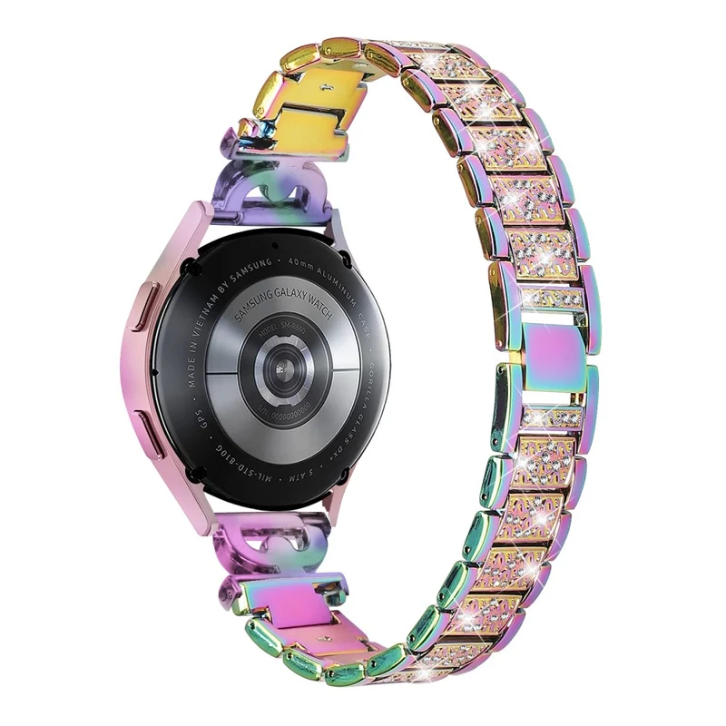 Samsung Galaxy Watch 6 / 6 Classic / 5 / 4 rhinestone stainless steel strap