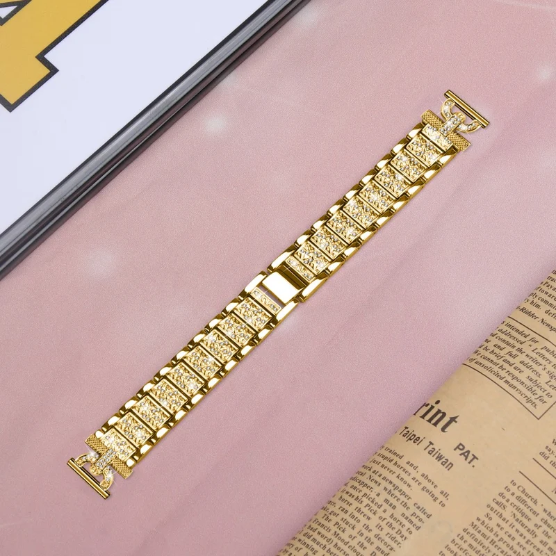 Samsung Galaxy Watch 6 / 6 Classic / 5 / 4 rhinestone stainless steel strap