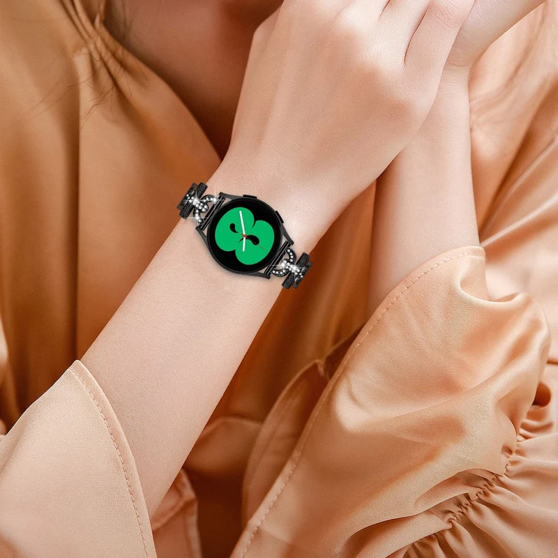 Samsung Galaxy Watch 6 / 6 Classic / 5 / 4 rhinestone stainless steel strap