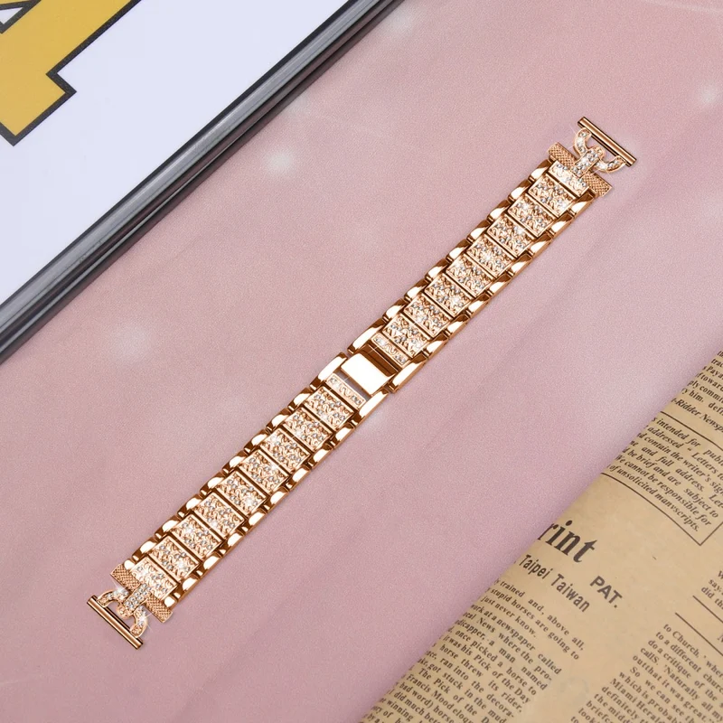 Samsung Galaxy Watch 6 / 6 Classic / 5 / 4 rhinestone stainless steel strap