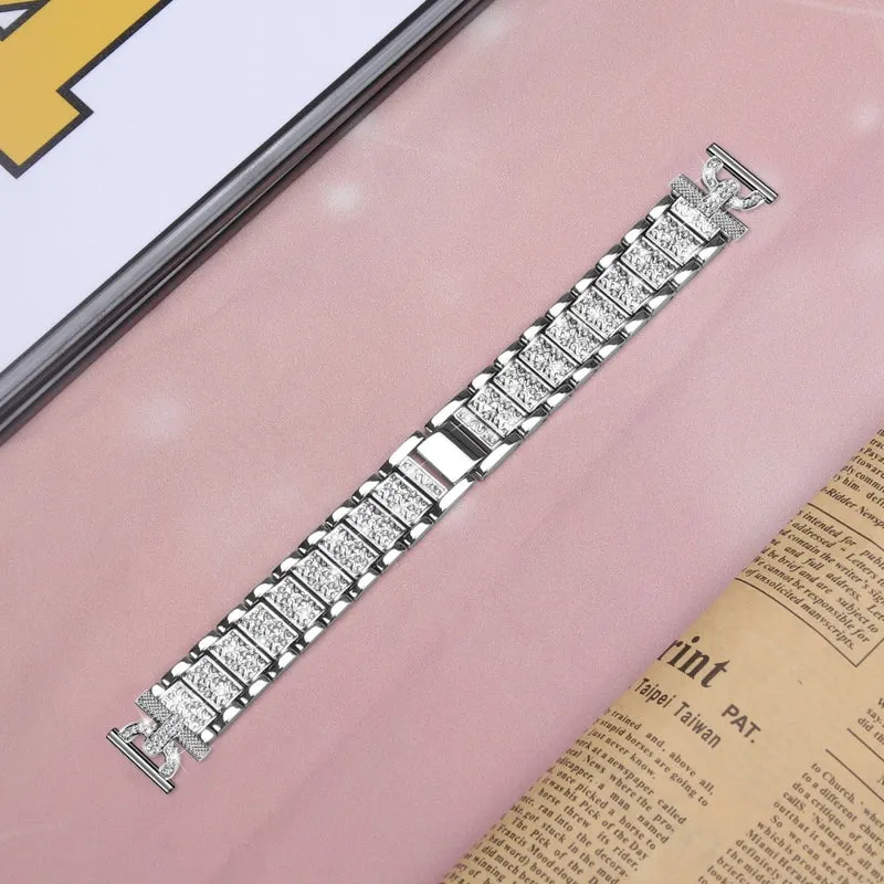 Samsung Galaxy Watch 6 / 6 Classic / 5 / 4 rhinestone stainless steel strap