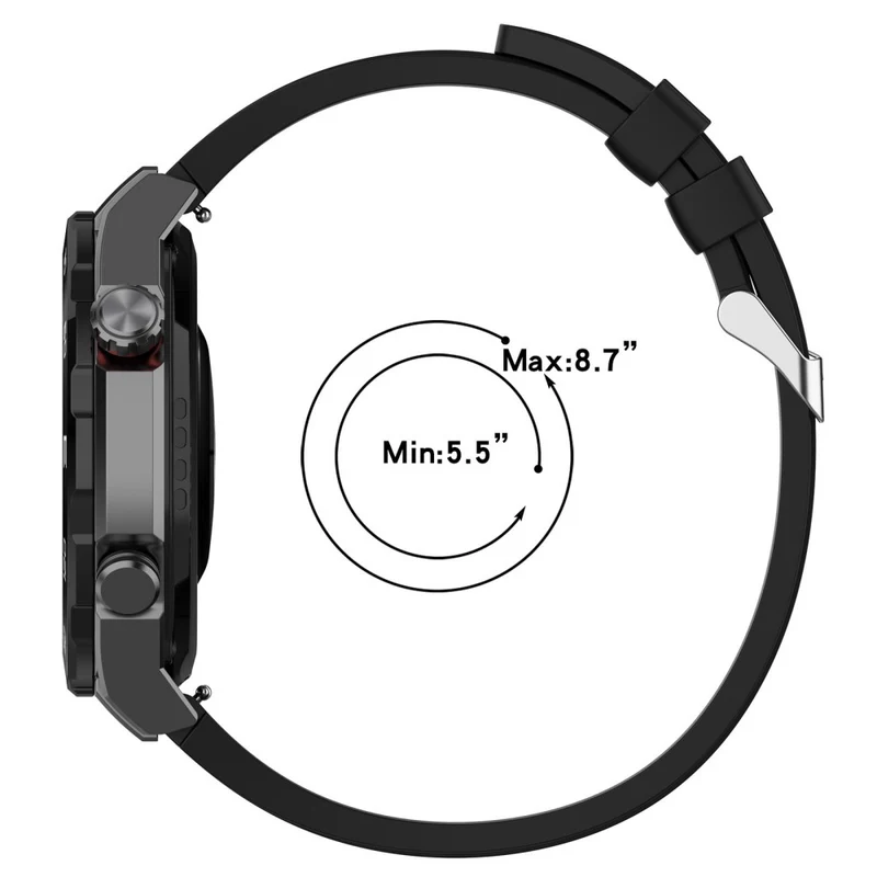 22mm silicone strap for Huawei watch