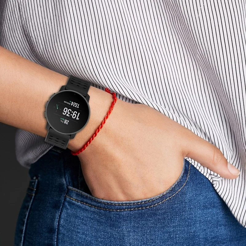 22mm silicone strap for Suunto watch