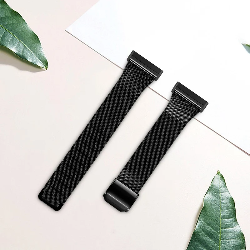 Fitbit Sense 2 / Versa 4 milanese stainless steel strap