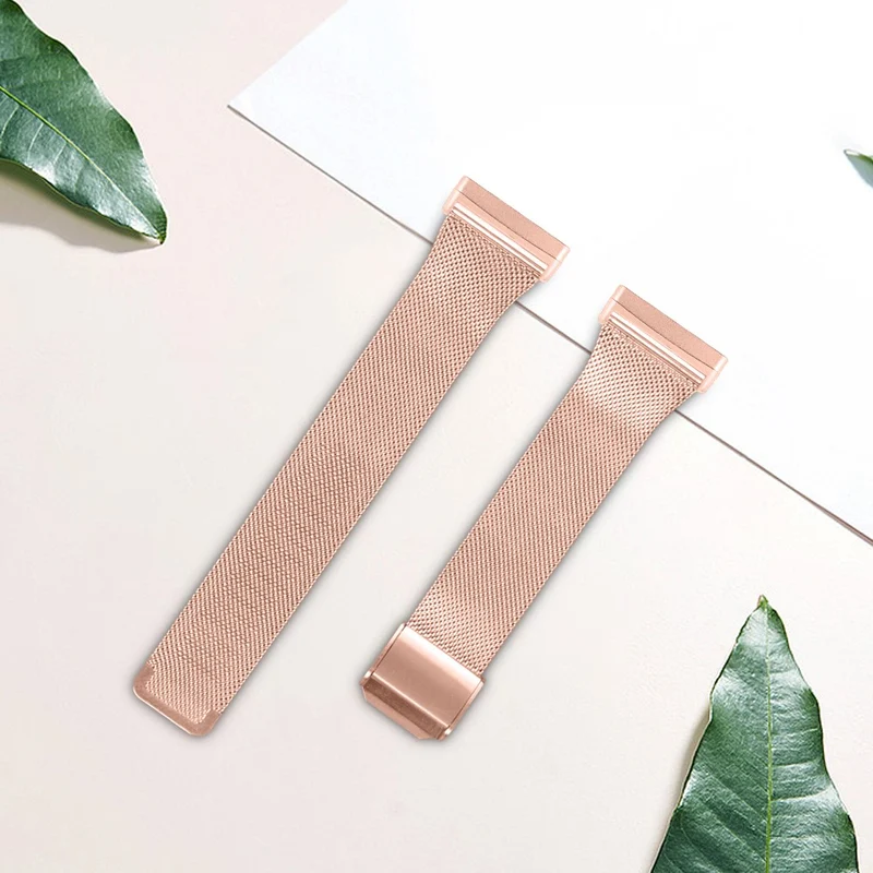 Fitbit Sense 2 / Versa 4 milanese stainless steel strap