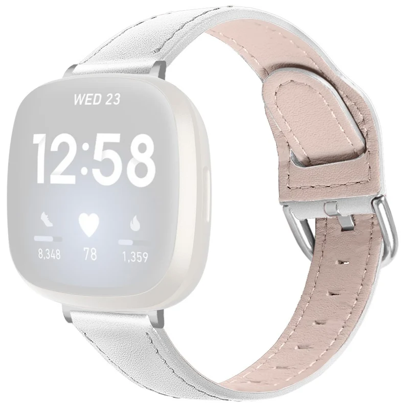 Fitbit Sense 2 / Versa 4 Genuine Cowhide leather strap