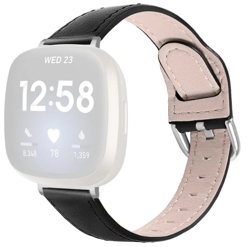 Fitbit Sense 2 / Versa 4 Genuine Cowhide leather strap