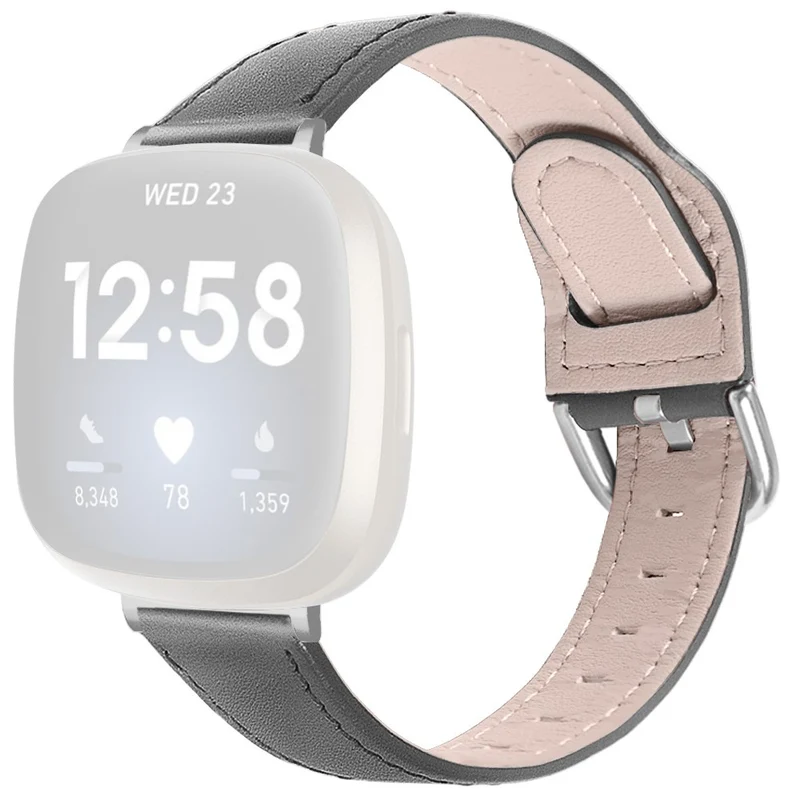 Fitbit Sense 2 / Versa 4 Genuine Cowhide leather strap