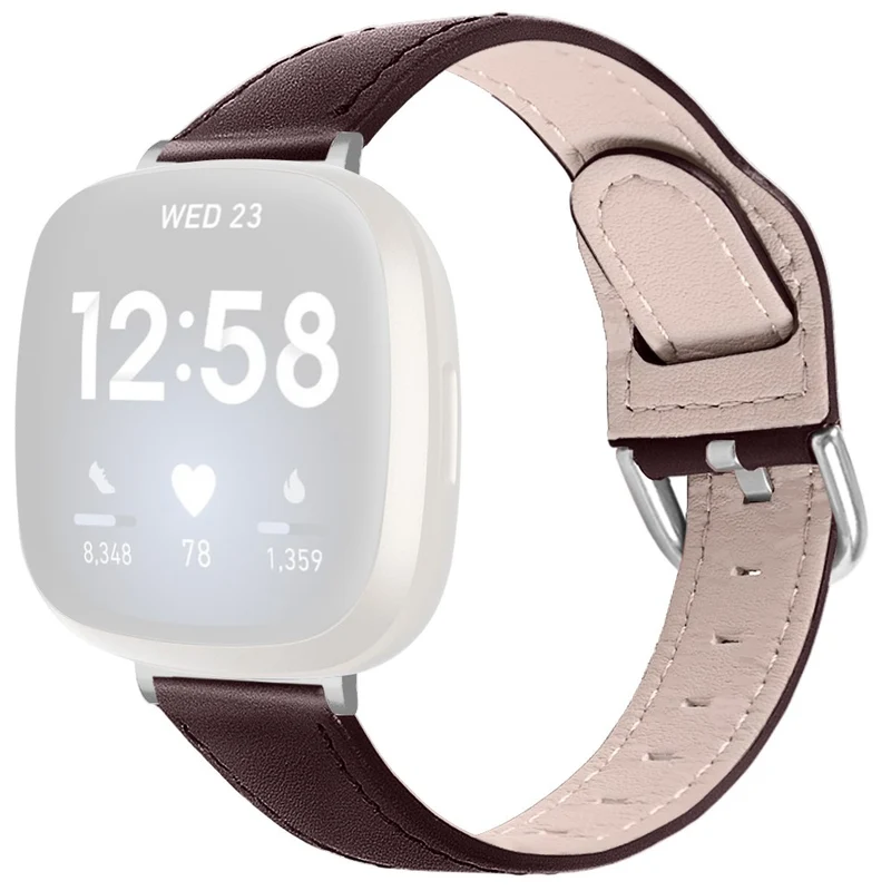 Fitbit Sense 2 / Versa 4 Genuine Cowhide leather strap
