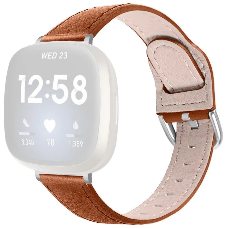 Fitbit Sense 2 / Versa 4 Genuine Cowhide leather strap