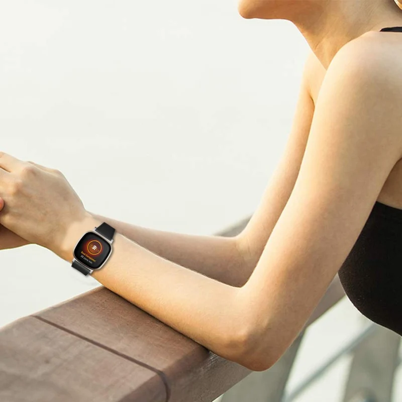 Fitbit Sense 2 / Versa 4 Genuine Cowhide leather strap