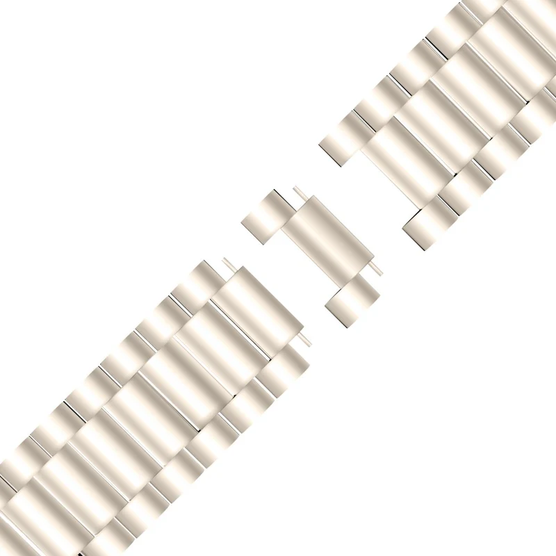 3 bead style stainless steel strap for Fitbit Sense 2 / Versa 4