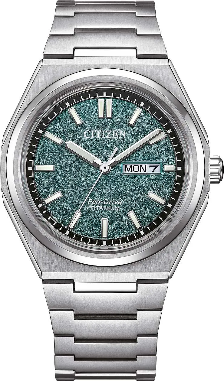 Citizen Super Titanium AW0130-85XC Herrenuhr • Eco-Drive • Titanium