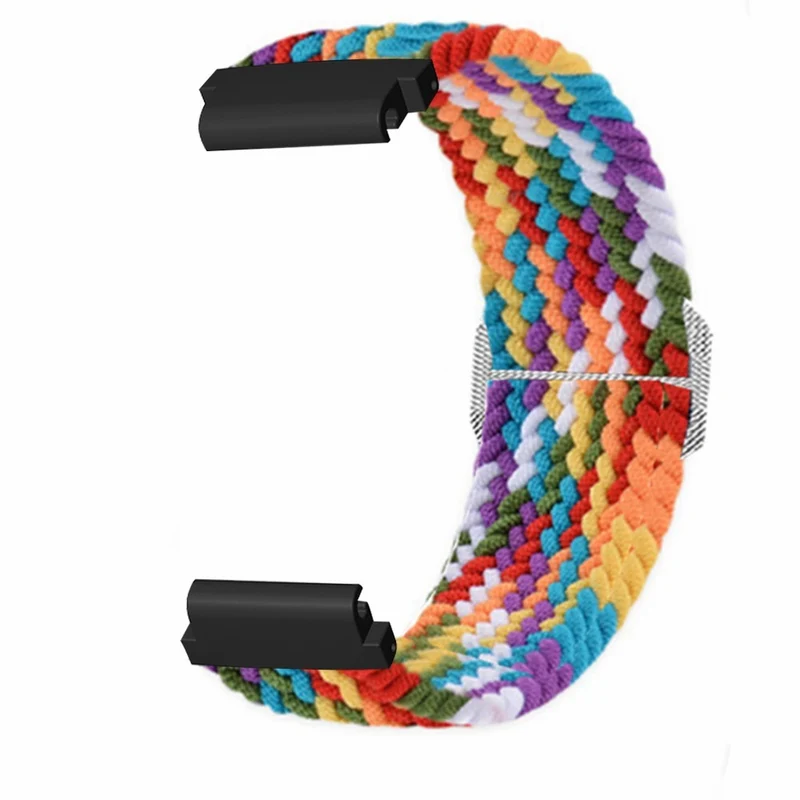Amazfit T-Rex 2 Ultra elastic nylon strap - Rainbow
