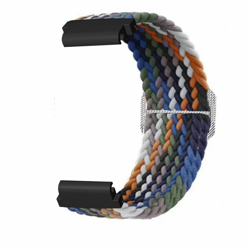 Amazfit T-Rex 2 Ultra elastic nylon strap - Rainbow