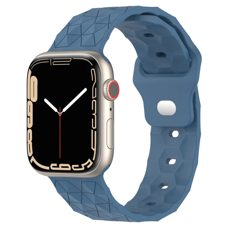 Apple Watch Series 8 (41mm) silicone football pattern strap