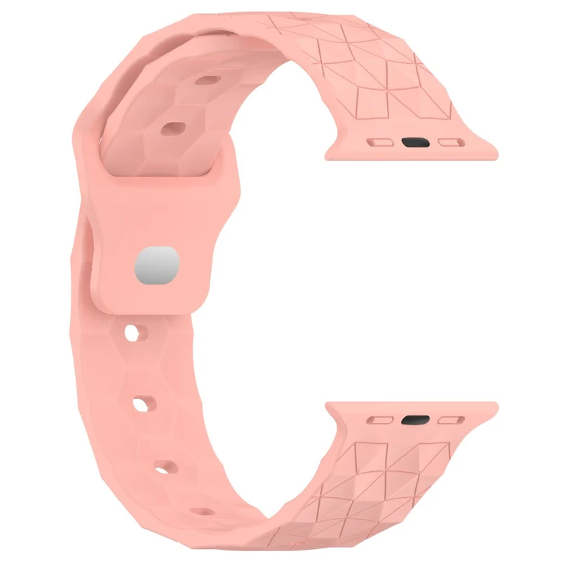 Apple Watch Series 8 (41mm) silicone football pattern strap