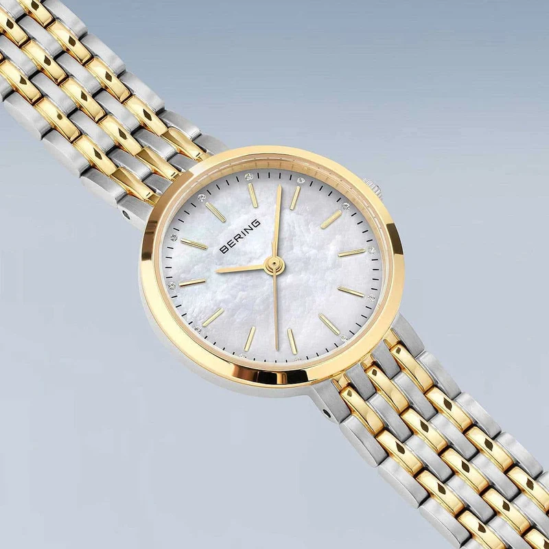 Bering Classic 19126-710 Damenuhr • Saphirglas • Perlmutt-Zifferblatt