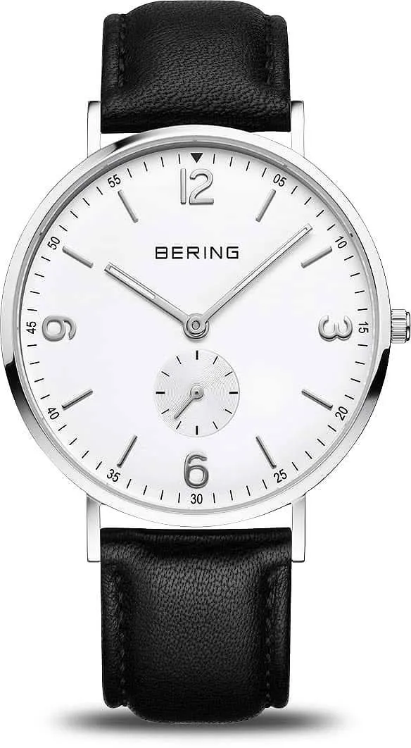 Bering Classic 14040-404 Herrenuhr • Kratzfestes Saphirglas • Flaches Design