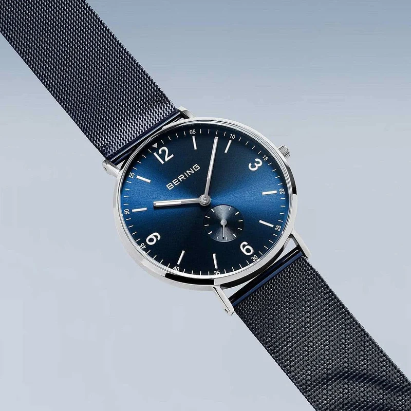 Bering Classic 14040-307 Herrenuhr • Kratzfestes Saphirglas • Dänisches Design