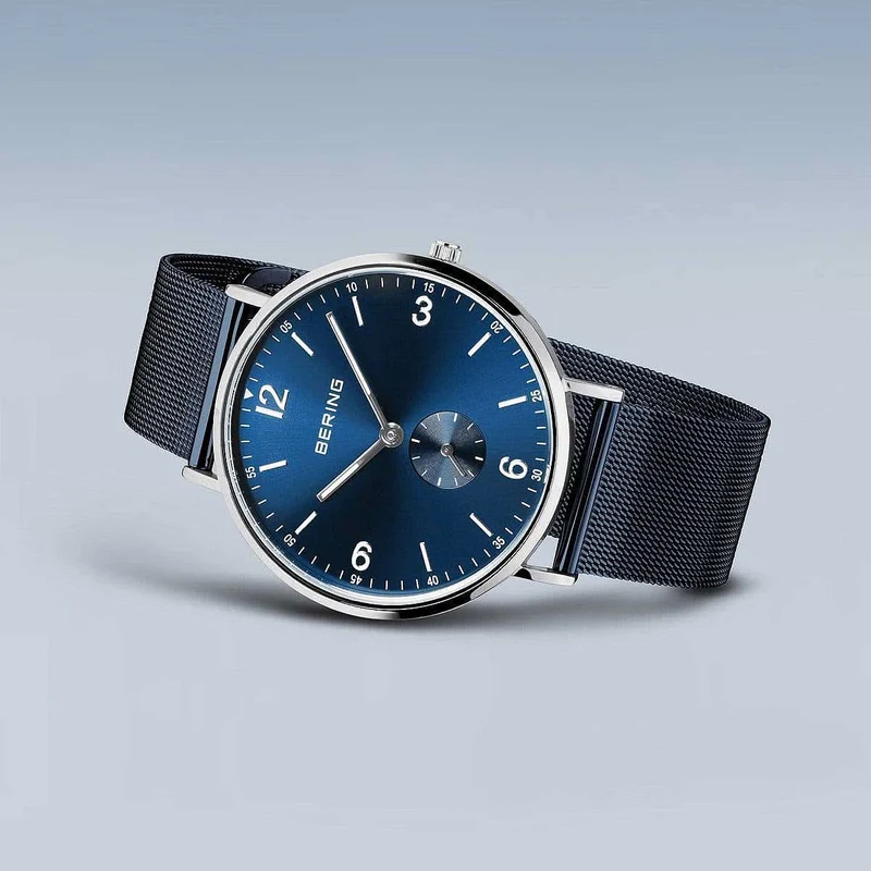 Bering Classic 14040-307 Herrenuhr • Kratzfestes Saphirglas • Dänisches Design