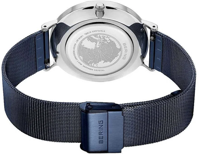 Bering Classic 14040-307 Herrenuhr • Kratzfestes Saphirglas • Dänisches Design