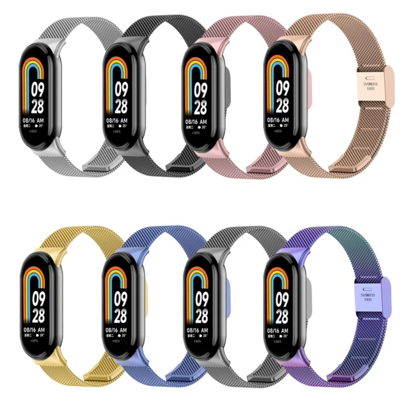 Super Angenehm Xiaomi Smart Band 8 Metall Armband