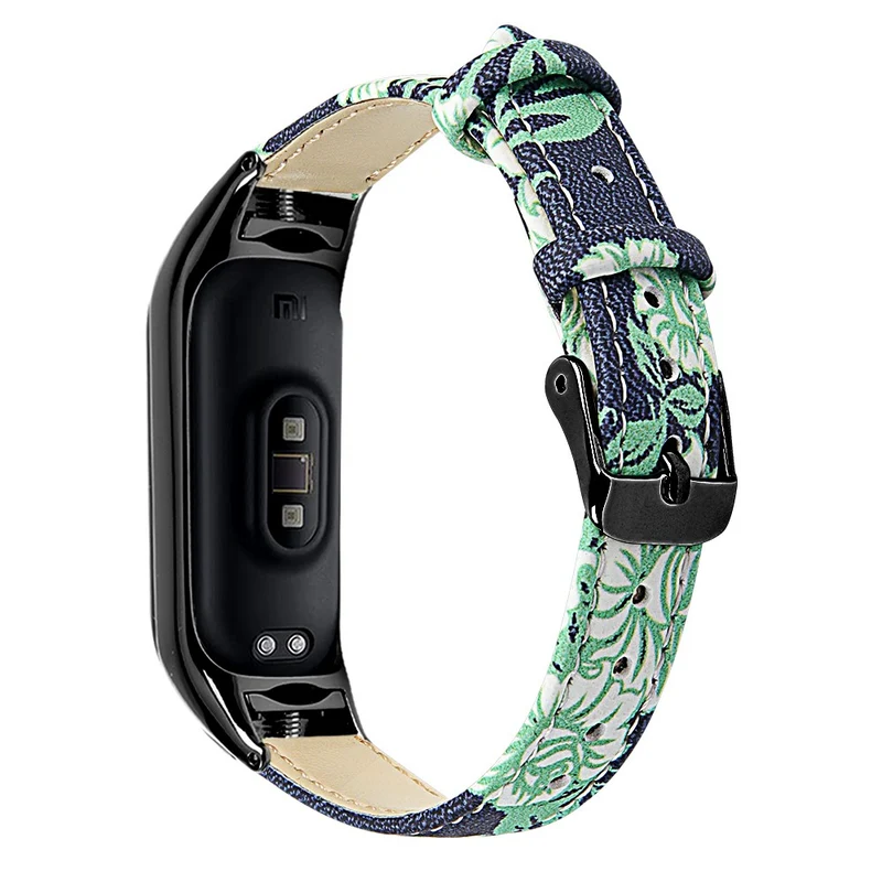 Sehr Haltbar Xiaomi Smart Band 8 Echtes Leder Armband