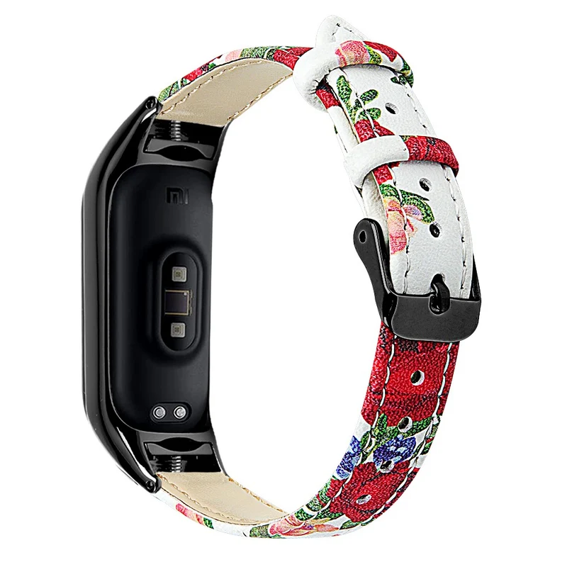 Sehr Haltbar Xiaomi Smart Band 8 Echtes Leder Armband