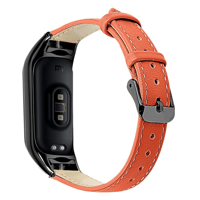 Sehr Haltbar Xiaomi Smart Band 8 Echtes Leder Armband