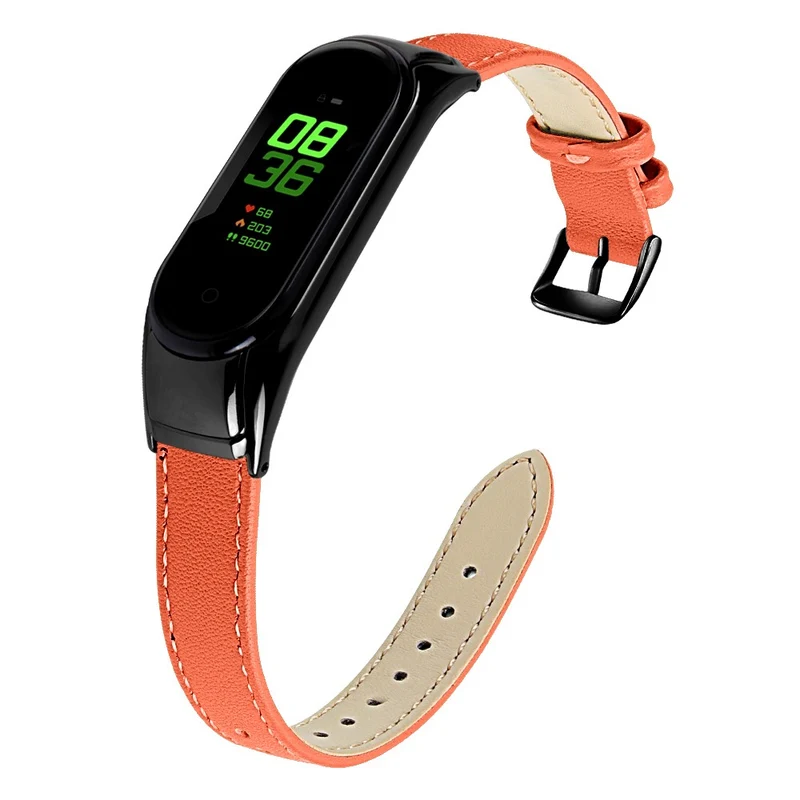 Sehr Haltbar Xiaomi Smart Band 8 Echtes Leder Armband
